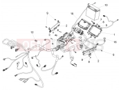 Rear electrical system - Motoguzzi Eldorado 1400 ABS (USA) 2018
