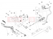 Rear master cylinder - Motoguzzi Eldorado 1400 ABS (USA) 2018