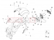 Rear mudguard - Motoguzzi Eldorado 1400 ABS (USA) 2018