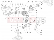 Throttle body - Motoguzzi Eldorado 1400 ABS (USA) 2018