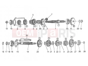 MOTOGUZZI Nevada 750 S Gear box