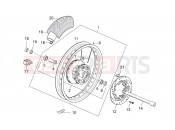 MOTOGUZZI Nevada 750 S Rear wheel