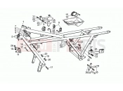 Frame - Motoguzzi SP 1000 1979