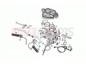 Handlebar - Controls - Motoguzzi SP 1000 1979