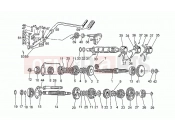 Gear box - Motoguzzi SP 750 1990