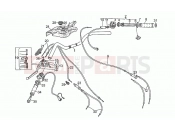 Handlebar - Controls - Motoguzzi SP 750 1990