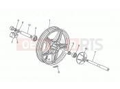 Rear wheel - Motoguzzi SP 750 1990