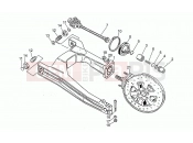 Swing arm - Motoguzzi SP 750 1990