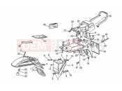 Front/rear mudguards - Motoguzzi SP 750 1992