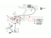Rear master cylinder - Motoguzzi SP 750 1992