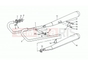 MOTOGUZZI Strada 750 Exhaust unit