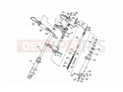 MOTOGUZZI Strada 750 Front fork