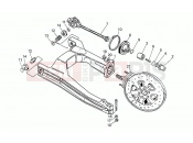 MOTOGUZZI Strada 750 Swing arm