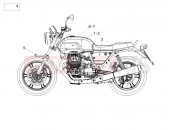Decal - Motoguzzi V7 III Carbon 750 2018