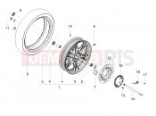 MOTOGUZZI V7 III Stone 750 ABS Rear wheel