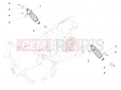 MOTOGUZZI V9 Bobber 850 ABS Shock absorber