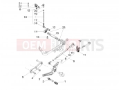 MOTOGUZZI V9 Roamer 850 ABS Gear lever
