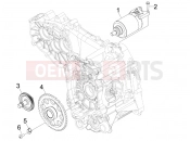PIAGGIO MP3 125 ie 2008-2011 (EMEA) önindító
