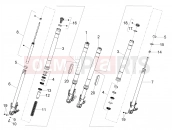 MOTOGUZZI V 85 TT e4 ABS 2019 (EMEA) Front fork Kayaba