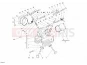 DUCATI 2008 Sportclassic 1000 VERTICAL CYLINDER HEAD » VALVE DRIVE