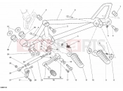 DUCATI 2008 Sportclassic 1000 FOOTRESTS, LEFT » UNCLASSIFIED