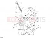 DUCATI 2008 Sportclassic 1000 S HORIZONTAL CYLINDER HEAD » VALVE DRIVE
