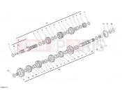 DUCATI Superbike 1098 S GEAR BOX » UNCLASSIFIED