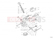 DUCATI 2007 Multistrada 1100 HORIZONTAL CYLINDER HEAD » VALVE DRIVE