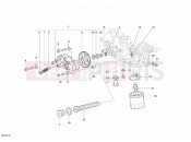 DUCATI 2007 Multistrada 1100 OIL PUMP - FILTER » LUBRICATION SYSTEM