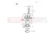 Cylinder Head/Cylinder - Kawasaki AR125 (AR125-B7) 1990