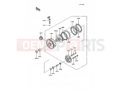Clutch - Kawasaki AR125 (AR125-B7) 1990