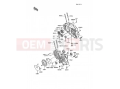 Crankcase - Kawasaki AR125 (AR125-B7) 1990