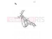 Frame - Kawasaki AR125 (AR125-B7) 1990