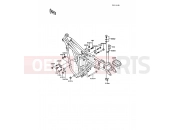 Frame Fitting - Kawasaki AR125 (AR125-B7) 1990