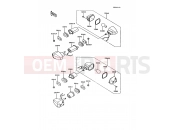 Turn Signal - Kawasaki AR125 (AR125-B7) 1990