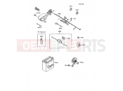 Electrical Equipment - Kawasaki AR125 (AR125-B7) 1990