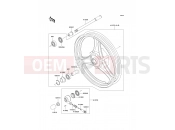 KAWASAKI 1992 Front Hub