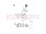 Air Cleaner - Kawasaki KDX200 (KDX200-E4) 1992