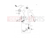 Fuel Tank - Kawasaki KDX200 (KDX200-E4) 1992