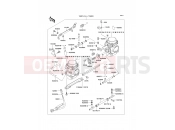Carburetor - Kawasaki KLE500 (KLE500-A2) 1992
