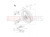 KAWASAKI 1994 Front Hub