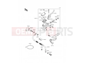 Front Master Cylinder - Kawasaki KLE500 (KLE500-A6) 1996