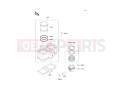 KAWASAKI 1997 Cylinder/Piston(s)