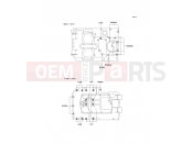 KAWASAKI 1997 Crankcase Bolt Pattern