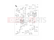 Carburetor - Kawasaki ER-5 (ER500-A2) 1998