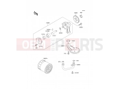 Oil Pump - Kawasaki ER-5 (ER500-A2) 1998