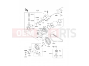Starter Motor - Kawasaki ER-5 (ER500-A2) 1998