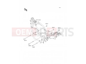 Frame Fittings - Kawasaki ER-5 (ER500-A2) 1998