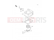 KAWASAKI D-TRACKER (KLX250-J2) Cylinder/Piston(s)