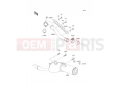 KAWASAKI D-TRACKER (KLX250-J2) Muffler(s)